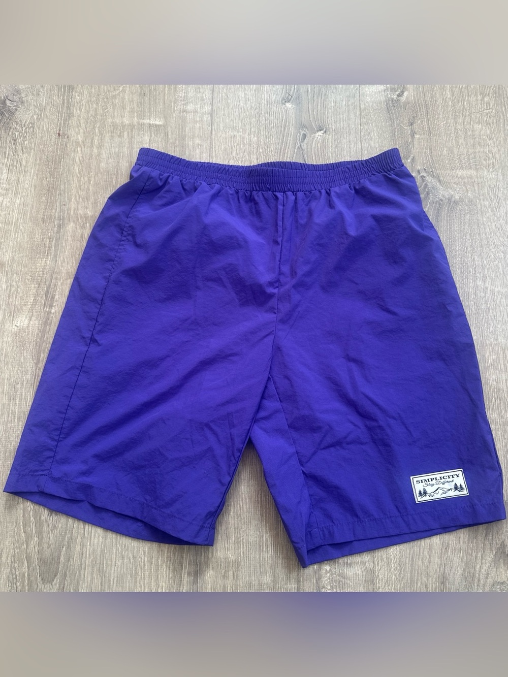 Men's Purple Swim Board Shorts